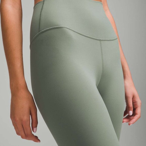 Lululemon Align High-Rise Pant 28" Grey Eucalyptus - Picture 5 of 12